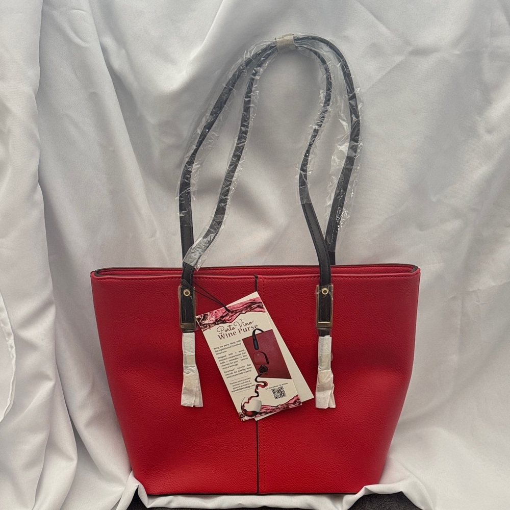 Red Wine Tote Bag